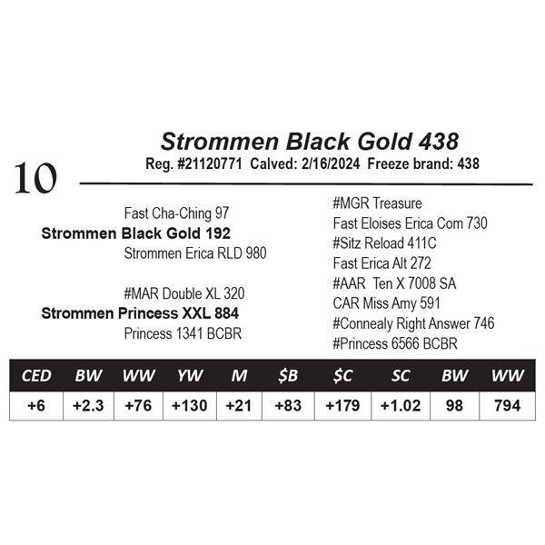 Strommen Black Gold 438