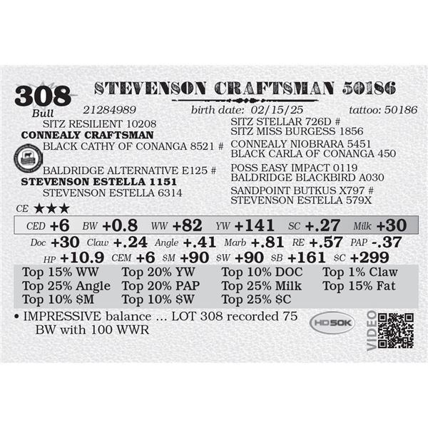 STEVENSON CRAFTSMAN 50186