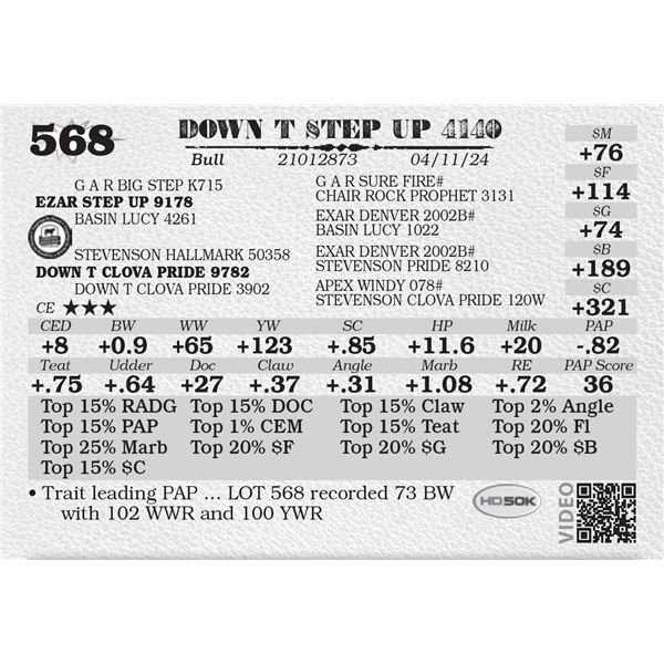 DOWN T STEP UP 4140