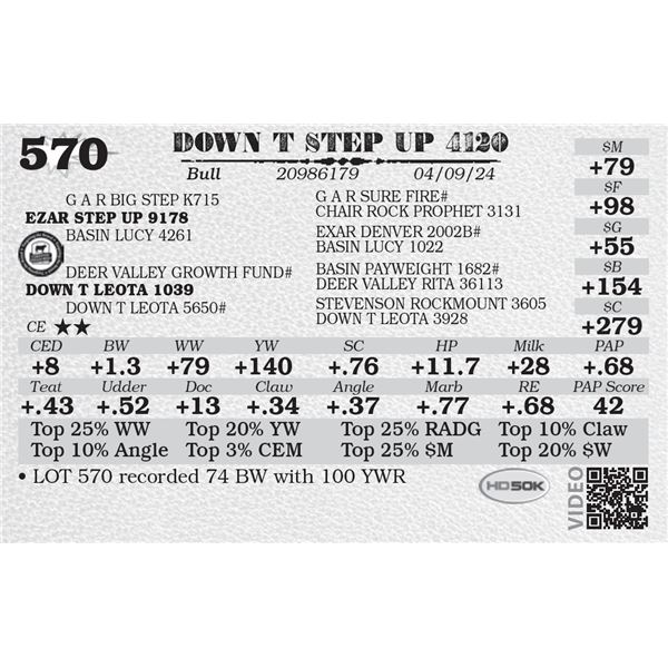 DOWN T STEP UP 4120