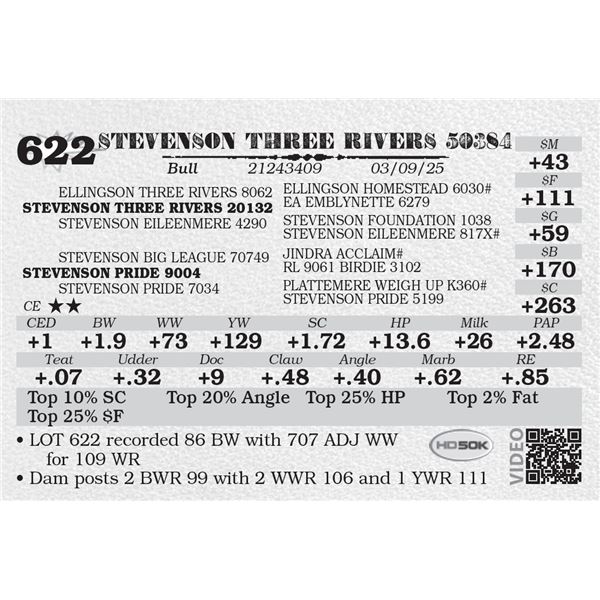 STEVENSON THREE RIVERS 50384