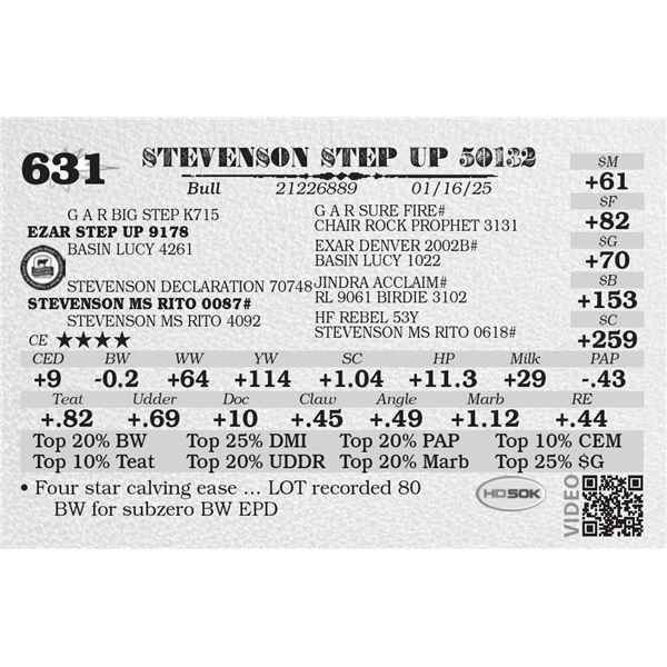 STEVENSON STEP UP 50132