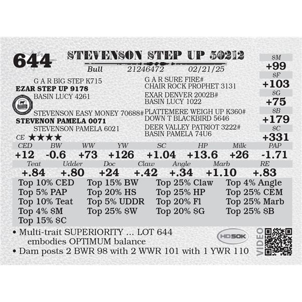 STEVENSON STEP UP 50212