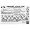 Image 1 : STEVENSON JUSTICE 50667