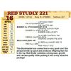 Image 1 : RED STUDLY 221