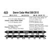 Image 1 : Gnerer Cedar Wind 568-2810