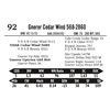 Image 1 : Gnerer Cedar Wind 568-2860