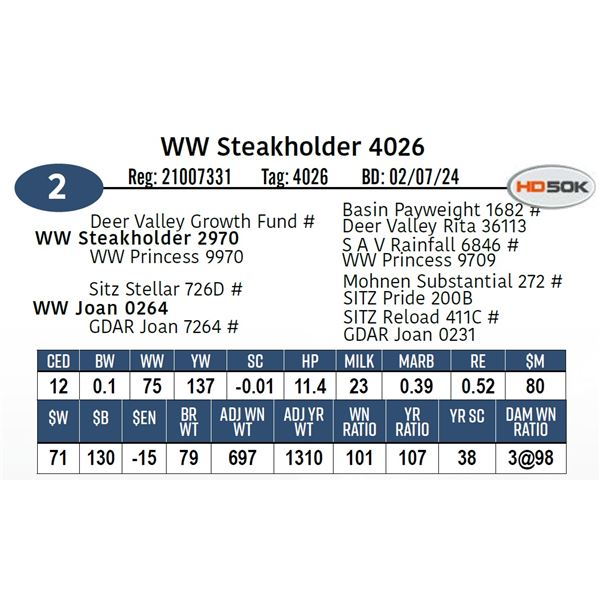 WW Steakholder 4026