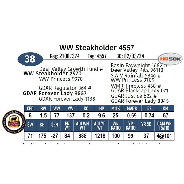 WW Steakholder 4557