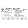 Image 1 : GM Effective 300