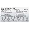 Image 1 : GM Epic 344