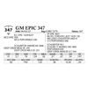 Image 1 : GM Epic 347