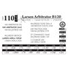 Image 1 : Larsen Arbitrator B120