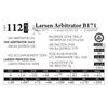 Image 1 : Larsen Arbitrator B171