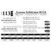 Image 1 : Larsen Arbitrator B124