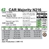 Image 1 : CAR Majority N216