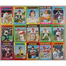 LOT OF 15 1975 TOPPS BASEBALL CARDS - Incl. Dan Sp