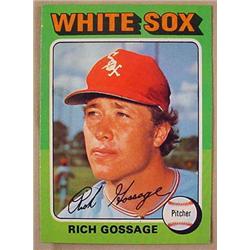 1975 TOPPS RICH GOSSAGE NO. 554 BASEBALL CARD