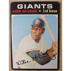 1971 TOPPS WILLIE MCCOVEY NO. 50 BASEBALL CARD