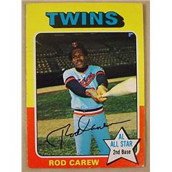 1975 TOPPS ROD CAREW NO. 600 BASEBALL CARD
