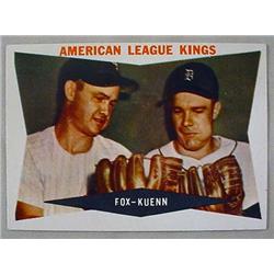 1960 TOPPS AMERICAN LEAGUE KINGS FOX - KUENN NO. 4