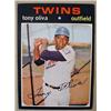 Image 1 : 1971 TOPPS TONY OLIVA NO. 290 BASEBALL CARD