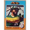 Image 1 : 1975 TOPPS REGGIE JACKSON NO. 300 BASEBALL CARD