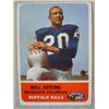Image 1 : 1962 FLEER BILL ATKINS NO. 18 FOOTBALL CARD