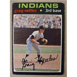 1971 TOPPS GRAIG NETTLES NO. 324 BASEBALL CARD