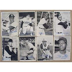 LOT OF 8 1969 TOPPS DECKLE EDGE BASEBALL CARDS - I