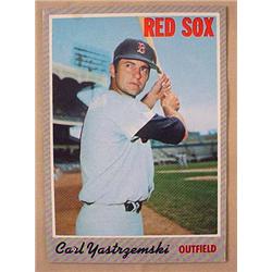 1970 TOPPS CARL YASTRZEMSKI NO. 10 BASEBALL CARD