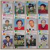 Image 1 : LOT OF 12 1973 TOPPS FOOTBALL CARDS