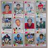 Image 1 : LOT OF 12 1973 TOPPS FOOTBALL CARDS