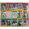Image 1 : LOT OF 15 1975 TOPPS BASEBALL CARDS - Incl. Duffy 