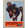 Image 1 : 1962 FLEER ELBERT DUBENION NO. 14 FOOTBALL CARD