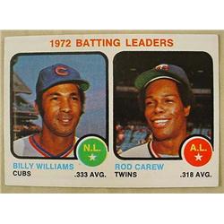 1973 TOPPS 1972 BATTING LEADERS NO. 61 BASEBALL CA