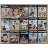 Image 1 : LOT OF 15 1971 TOPPS BASEBALL CARDS - Incl. 1970 A