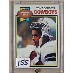 1979 TOPPS TONY DORSETT NO. 160 FOOTBALL CARD