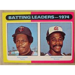 1975 TOPPS 1974 BATTING LEADERS NO. 306 BASEBALL C