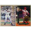 Image 1 : LOT OF 2 AUTOGRAPHED BASEBALL CARDS - 1 DOUBLE SIG