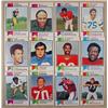 Image 1 : LOT OF 12 1973 TOPPS FOOTBALL CARDS