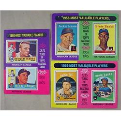 1975 TOPPS 1959 MOST VALUABLE PLAYERS NO. 198 BASE
