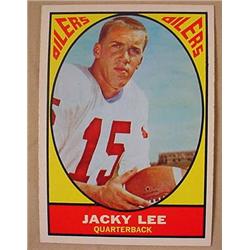1967 TOPPS JACKY LEE NO. 46 FOOTBALL CARD