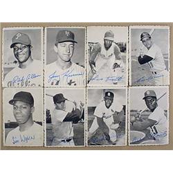 LOT OF 8 1969 TOPPS DECKLE EDGE BASEBALL CARDS - I