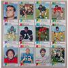 Image 1 : LOT OF 12 1973 TOPPS FOOTBALL CARDS