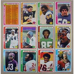LOT OF 12 1978 TOPPS FOOTBALL CARDS