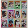 Image 1 : LOT OF 12 1978 TOPPS FOOTBALL CARDS