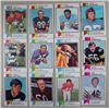 Image 1 : LOT OF 12 1973 TOPPS FOOTBALL CARDS