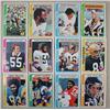 Image 1 : LOT OF 12 1978 TOPPS FOOTBALL CARDS