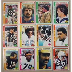 LOT OF 12 1978 TOPPS FOOTBALL CARDS